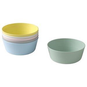 Ikea KALAS Kids Bowls Set Pastel